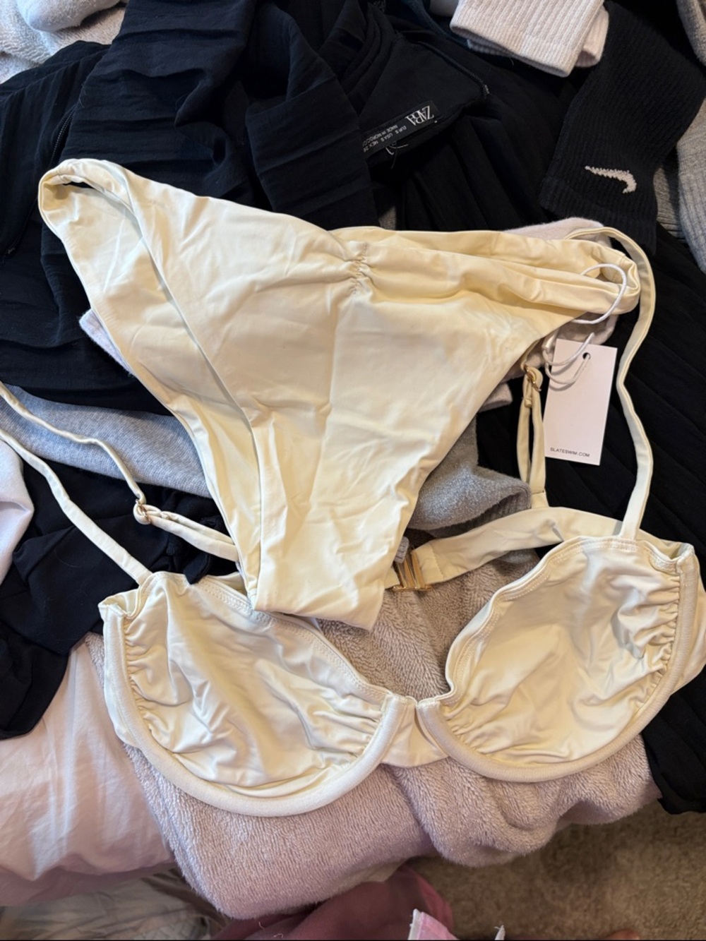 Slate Swim Bikini Top - Picture 6 of 6